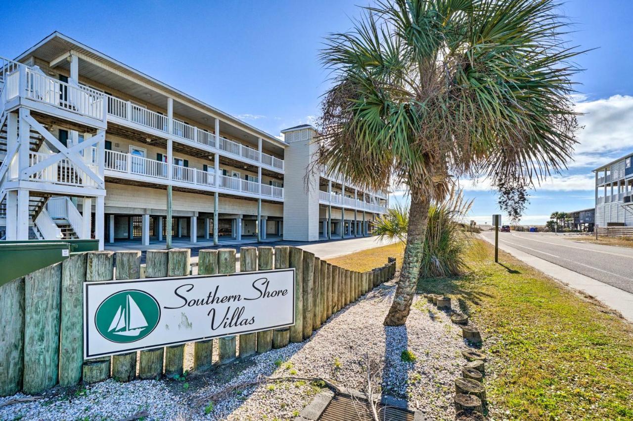 Oak Island Beachfront Condo With Community Pool Екстериор снимка